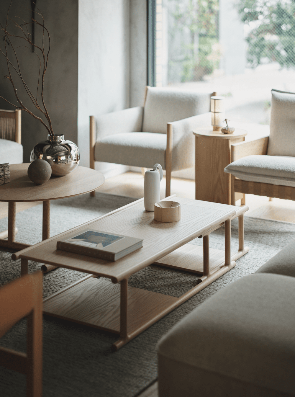 The Futago nesting table by Gabriel Tan for Ariake — GESTALT NEW YORK